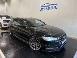 Svart Begagnad 2016 Audi A6 Ambition Kombi | 159 900 kr (Marknadspris)