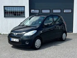 Svart Begagnad 2008 Hyundai i10 Halvkombi | 24 900 kr (Marknadspris)
