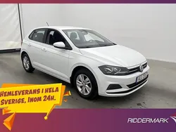 Vit Begagnad 2019 VW Polo Halvkombi | 134 800 kr (Marknadspris)