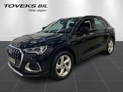 Svart (mytsvart metallic) Begagnad 2024 Audi Q3 Advanced Plus SUV | 369 900 kr (Marknadspris)