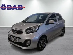 Grå Begagnad 2014 Kia Picanto Sport Halvkombi | 89 900 kr (Lite dyr)