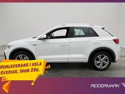 Vit Begagnad 2022 VW T-Roc R-line SUV | 339 800 kr (Marknadspris)