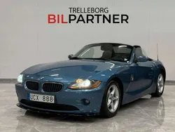 Blå Begagnad 2003 BMW Z4 Cab | 89 900 kr (Marknadspris)