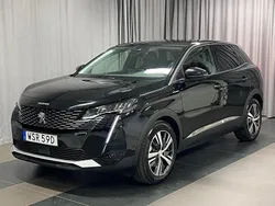 Svart Begagnad 2022 Peugeot 3008 Allure SUV | 279 700 kr (Marknadspris)