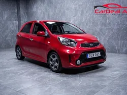 Röd Begagnad 2015 Kia Picanto Halvkombi | 69 800 kr (Bra pris)