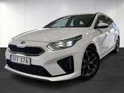 Vit (white) Begagnad 2019 Kia Ceed GT-Line Kombi | 169 900 kr (Marknadspris)
