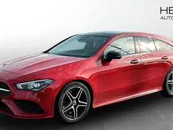 Röd (red) Begagnad 2020 Mercedes CLA220 Shooting Brake AMG Kombi | 329 900 kr