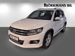 Vit Begagnad 2014 VW Tiguan R-line SUV | 144 900 kr (Lite dyr)