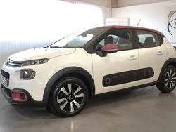 Vit Begagnad 2017 Citroën C3 Halvkombi | 99 000 kr (Marknadspris)