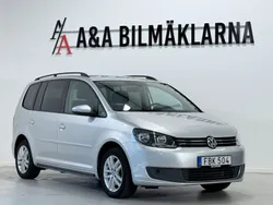 Silver Begagnad 2014 VW Touran Minibuss | 124 900 kr (Lite dyr)