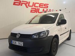 Vit Begagnad 2014 VW Caddy Minibuss | 54 900 kr (Bra pris)