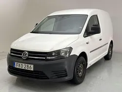 Vit Begagnad 2017 VW Caddy Minibuss | 85 000 kr
