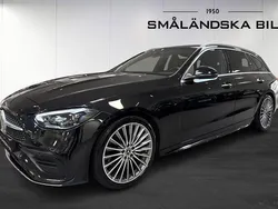 Svart Begagnad 2022 Mercedes C220 AMG line Kombi | 499 000 kr (Dyr)