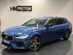 Blå Begagnad 2017 Volvo V90 R-Design Kombi | 349 900 kr (Lite dyr)