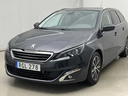 Mörkgrå Begagnad 2016 Peugeot 308 Allure | 116 000 kr (Dyr)