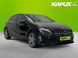 Svart Begagnad 2017 Mercedes A180 AMG Halvkombi | 169 700 kr (Marknadspris)