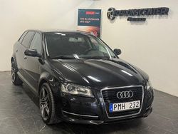 Svart Begagnad 2011 Audi A3 Sportback Halvkombi | 54 900 kr (Marknadspris)