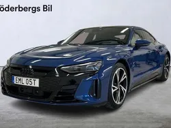 Blå Begagnad 2021 Audi e-tron GT quattro Design Sedan | 539 000 kr (Marknadspris)