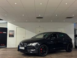 Svart Begagnad 2014 Seat Leon FR Halvkombi | 87 900 kr (Marknadspris)