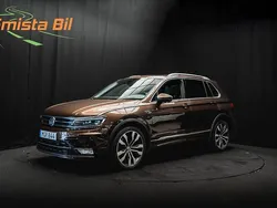 Mörkbrun Begagnad 2016 VW Tiguan R-line SUV | 278 900 kr (Dyr)