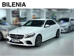 Vit Begagnad 2018 Mercedes C220 AMG Sedan | 274 900 kr (Marknadspris)