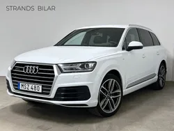 Vit Begagnad 2015 Audi Q7 S-Line SUV | 314 800 kr (Lite dyr)