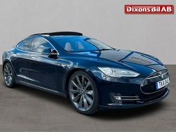 Blå Begagnad 2013 Tesla Model S Performance Halvkombi | 339 000 kr