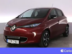 Mörkröd Begagnad 2018 Renault Zoe Intens Halvkombi | 118 900 kr (Marknadspris)