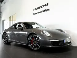 Mörkgrå (grey) Begagnad 2015 Porsche 911 Carrera 4S Sportkupé | 1 149 000 kr (Dyr)