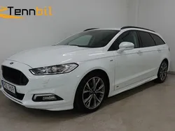 Vit Begagnad 2017 Ford Mondeo ST-Line Kombi | 159 900 kr (Marknadspris)