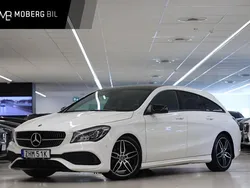 Vit Begagnad 2019 Mercedes CLA180 Shooting Brake AMG line Kombi | 239 900 kr
