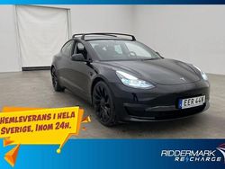 Svart Begagnad 2022 Tesla Model 3 Performance Sedan | 349 800 kr (Marknadspris)