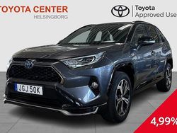 Grå Begagnad 2021 Toyota RAV4 Hybrid Style SUV | 389 900 kr (Marknadspris)