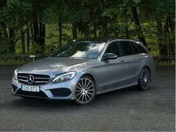 Silver Begagnad 2016 Mercedes C220 AMG Kombi | 184 900 kr (Dyr)