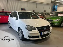 Vit Begagnad 2008 VW Polo GTI Halvkombi | 49 900 kr (Marknadspris)