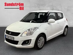 Vit Begagnad 2016 Suzuki Swift Halvkombi | 77 900 kr (Bra pris)