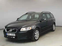 Svart Begagnad 2010 Volvo V50 Kinetic Kombi | 29 900 kr (Bra pris)