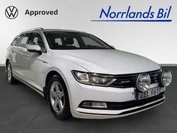 Vit (pure white) Begagnad 2018 VW Passat Kombi | 145 000 kr (Marknadspris)