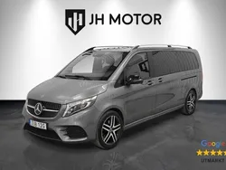 Grå Begagnad 2021 Mercedes V300 AMG Minibuss | 599 900 kr (Marknadspris)