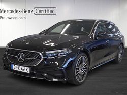 Svart Begagnad 2025 Mercedes E300 AMG Kombi | 638 900 kr