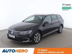 Svart Begagnad 2017 VW Passat GTE Kombi | 177 000 kr (Bra pris)