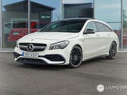 Vit Begagnad 2017 Mercedes CLA45 AMG AMG Kombi | 329 900 kr (Dyr)