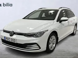 Vit Begagnad 2021 VW Golf VIII Kombi | 224 900 kr (Marknadspris)
