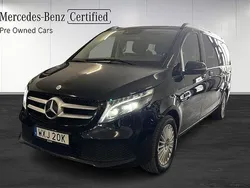 Svart Begagnad 2022 Mercedes V250 Minibuss | 599 000 kr (Lite dyr)