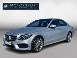 Silver Begagnad 2017 Mercedes C220 AMG Sedan | 219 900 kr (Marknadspris)