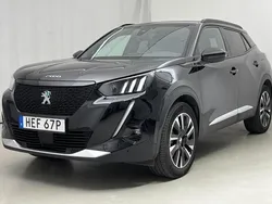 Svart Begagnad 2021 Peugeot e-2008 GT SUV | 190 000 kr (Superpris)