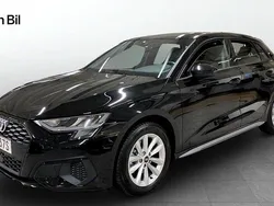 Svart Begagnad 2022 Audi A3 Sportback Proline Halvkombi | 239 000 kr (Marknadspris)