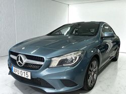 Ljusblå (blå) Begagnad 2014 Mercedes CLA220 Avantgarde Sedan | 149 900 kr (Marknadspris)