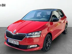 Röd Begagnad 2018 Skoda Fabia Style Halvkombi | 159 900 kr (Marknadspris)