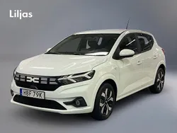 Vit Ny 2025 Dacia Sandero Expression Halvkombi | 222 900 kr (Marknadspris)
